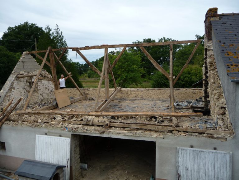 Chantier de la maison à Martigné-sur-Mayenne. - Atelier ...