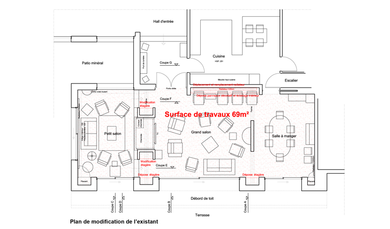 Architecte d'intérieur - Maison - La Chapelle-Basse-Mer